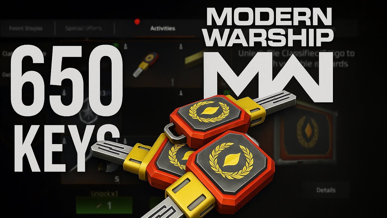Spent 650 Keys… And I WON EVERYTHING! 😳🔥 Full Reward Showcase | Modern Warships