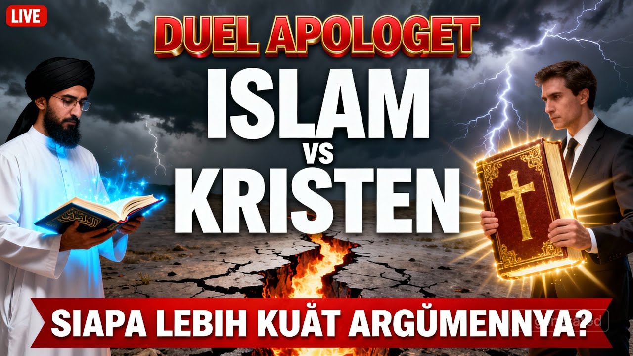 DUEL APOLOGET: Islam vs Kristen – Siapa yang Lebih Kuat Argumennya? | LIVE!
