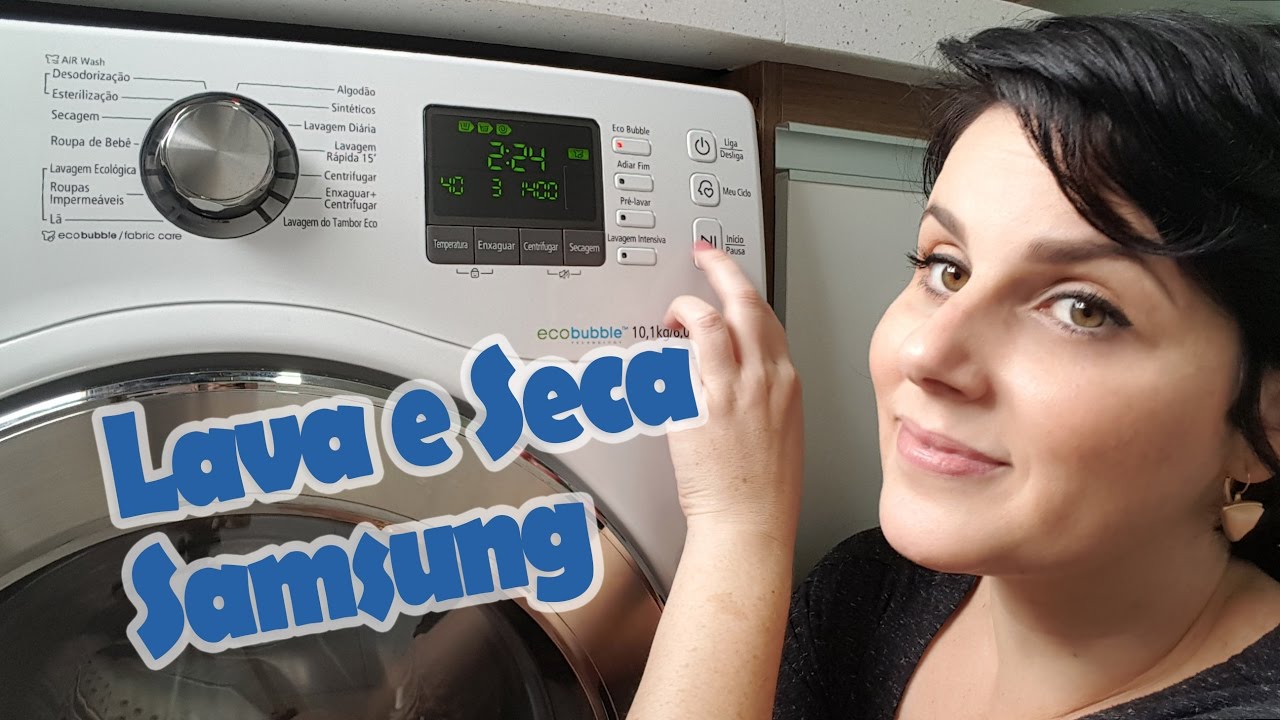 Lava e Seca Samsung
