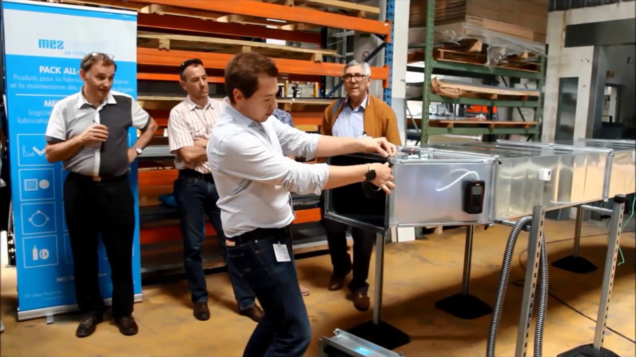 Astuce : pose de joints sur un conduit de ventilation rectangulaire