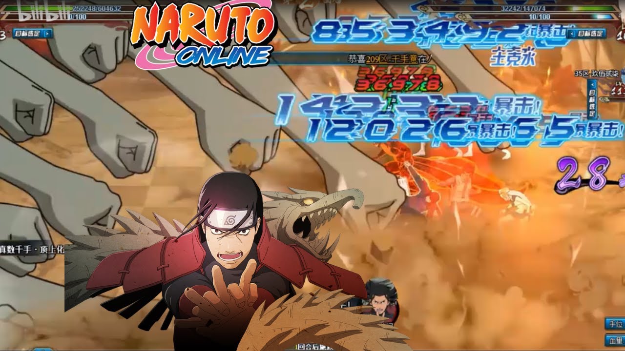 Naruto Online - Official Hashirama [Final Battle] BT IS A NEW META NINJA NOW