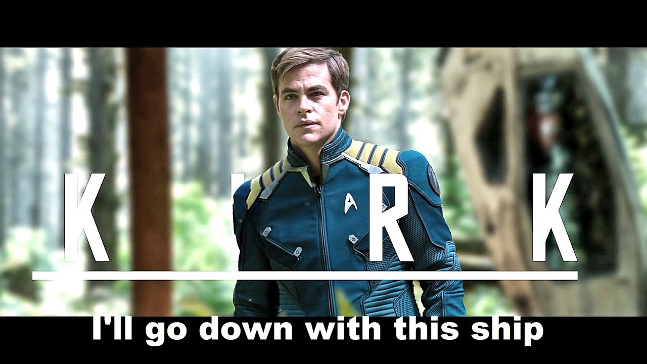 James T. Kirk · I'll go down with this ship