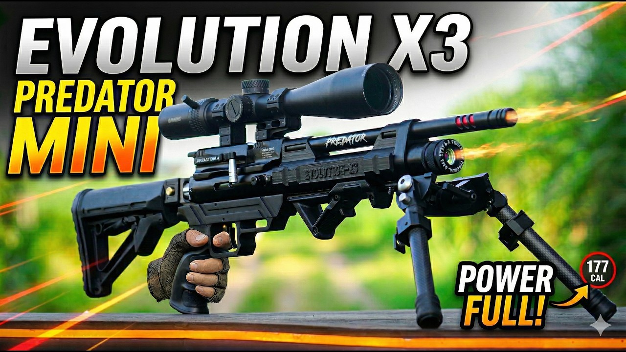 PCP PREDATOR MINI OD 38 EVOLUTION X3 SENAPAN PCP MURAH DAN BERKUALITAS | SENAPAN PCP TERBARU 2026