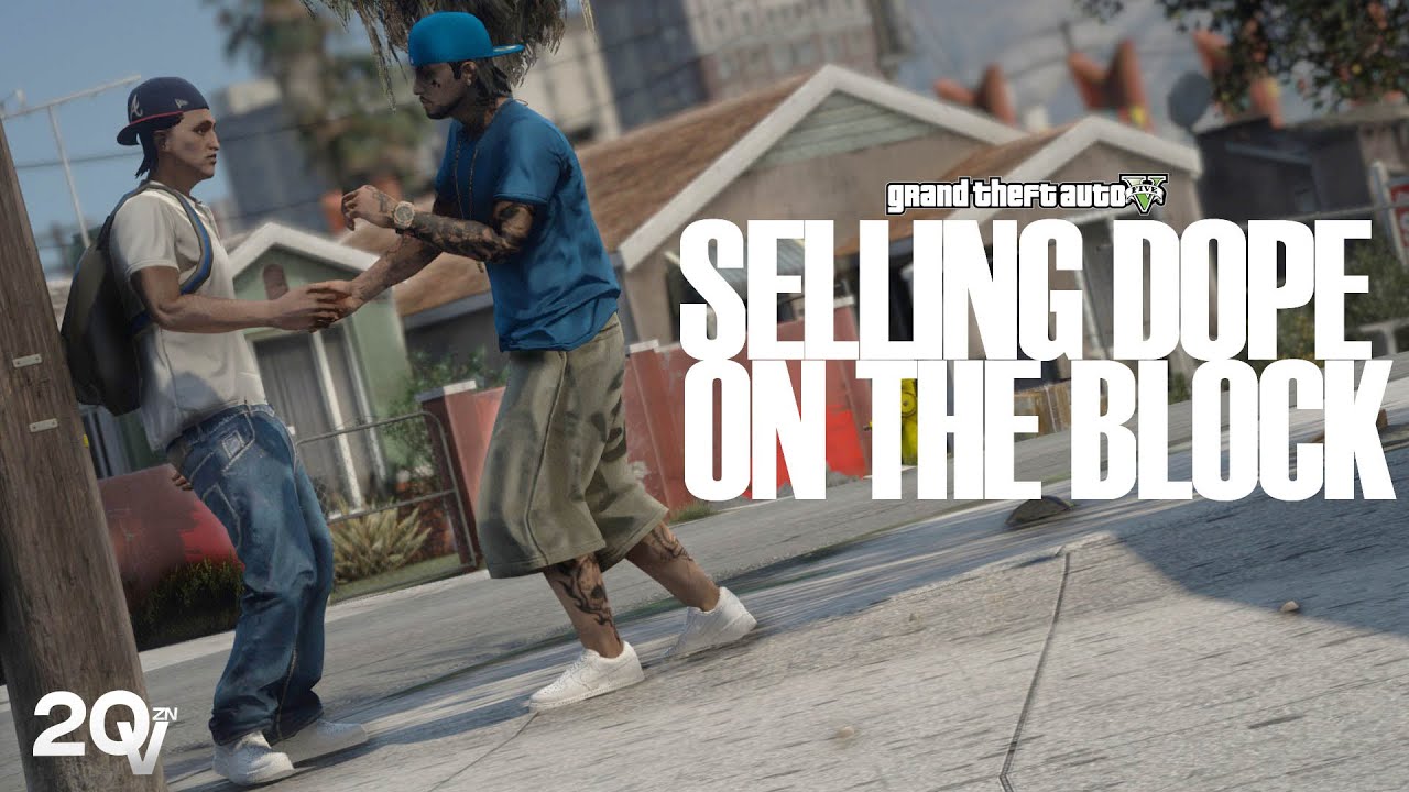 GTA 5 TRAPBOY #7 ON THE BLOCK! (GTA 5 Street Life Mods)