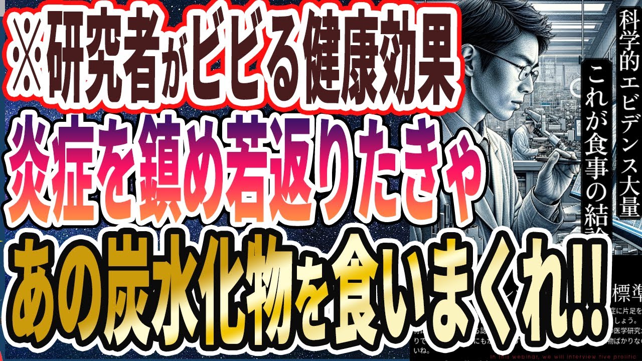 【ベストセラー】「科学的エビデンス大量！！信じられないほど健康に良い神食品５選」を世界一わかりやすく要約してみた【本要約】