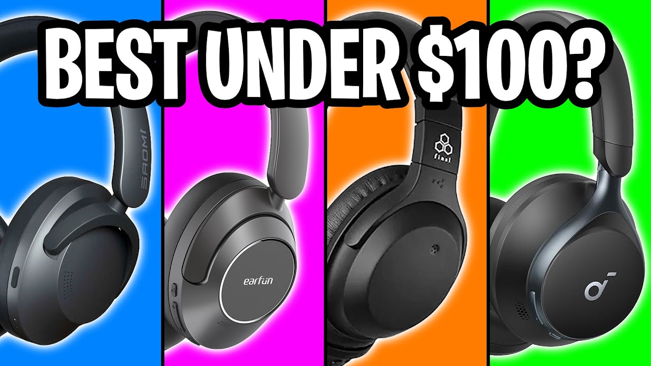 Best ANC Headphones under $100? CHECK THESE OUT!