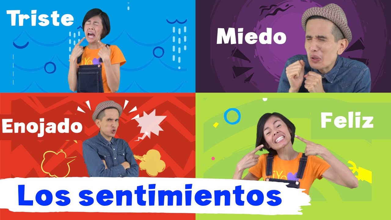 LOS SENTIMIENTOS: Estar Triste / Enojado / Feliz / Sentir Miedo - Conoce las EMOCIONES básicas