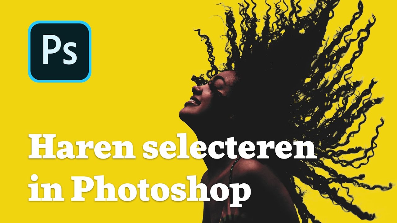 Haren selecteren en vrijstaand maken in Photoshop: de SNELSTE manier!