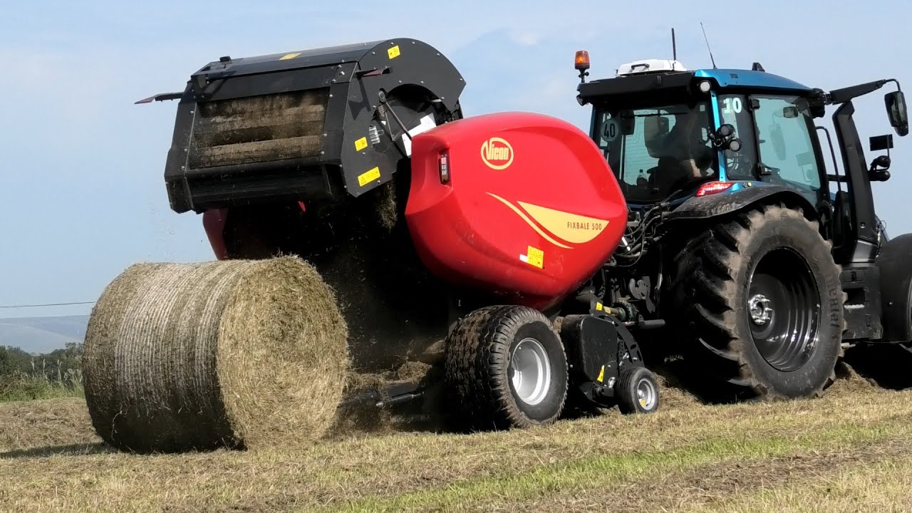 Vicon FixBale 500 fixed chamber round baler: WALKROUND and REVIEW