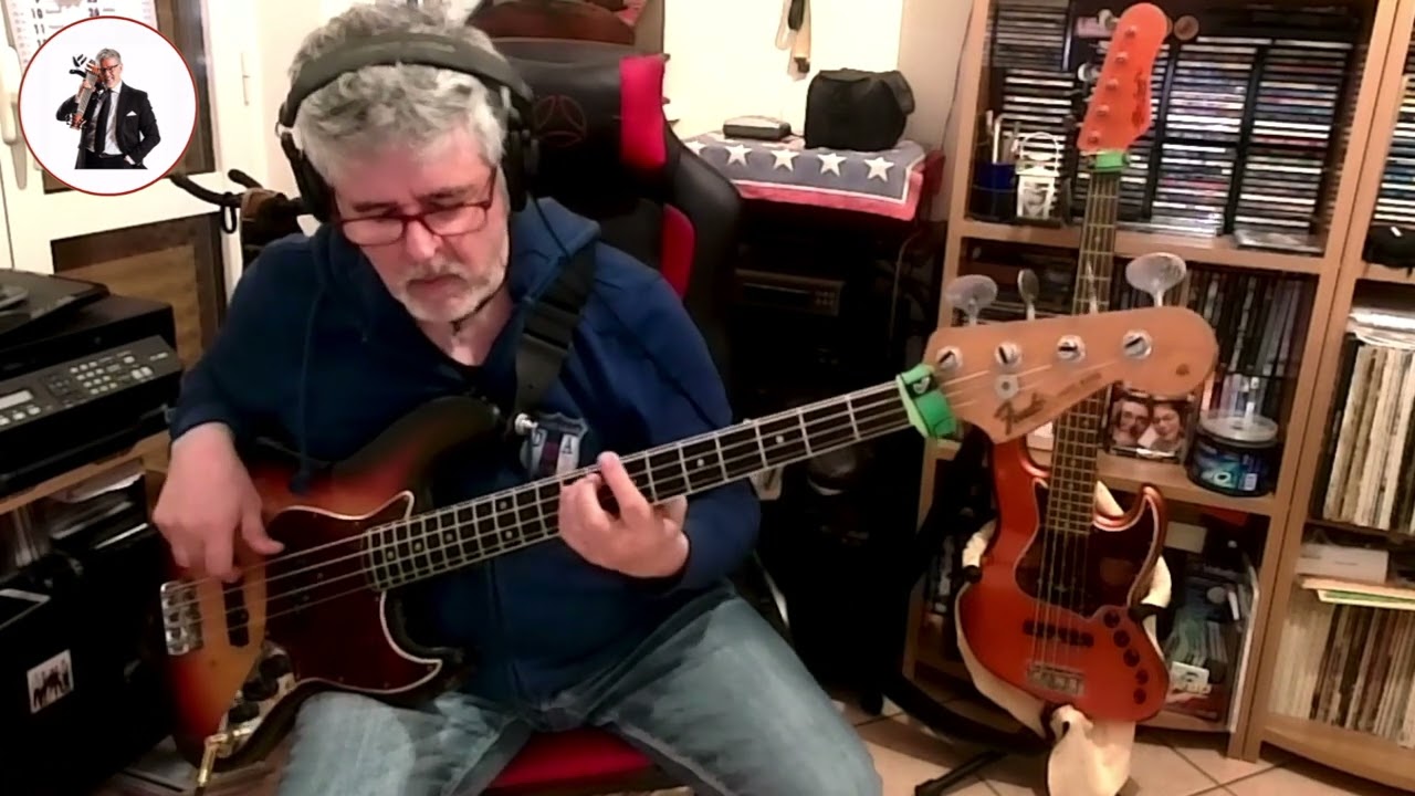 Corazon Espinado by SANTANA (personal bass cover) by Rino Conteduca With 1966 Fender jazz bass