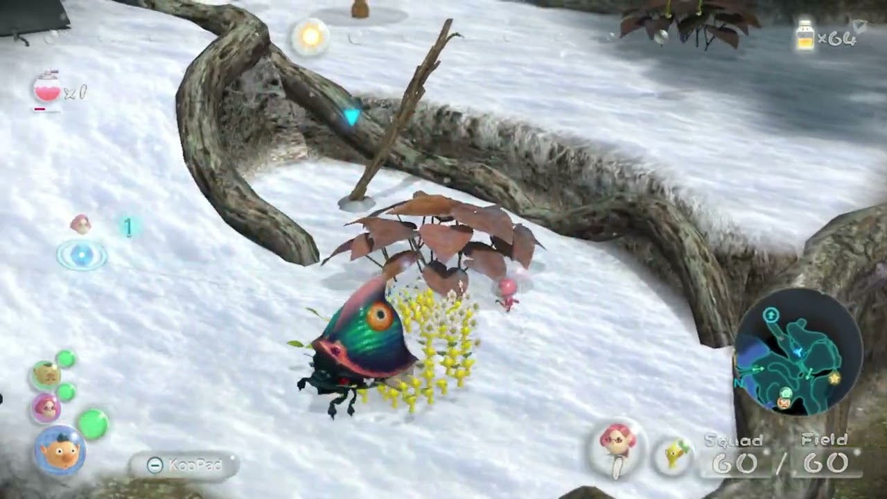 Pikmin 3 Deluxe - Hard - Day 21 - Dodge Whistle