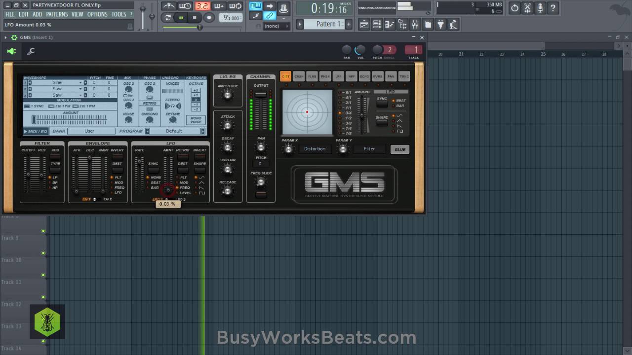 PARTYNEXTDOOR FL Studio 12 Tutorial | FL Studio Plugins Only