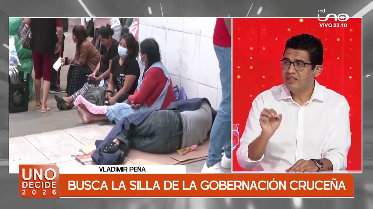 UNO DECIDE: CONOCIENDO A VLADIMIR PEÑA, CANDIDATO A LA GOBERNACIÓN CRUCEÑA