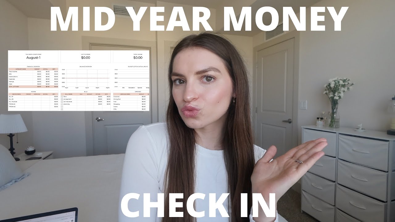 Mid Year Money Check In 💰Current Savings, Monthly Budget, Upcoming Money Goals & Where We Left Off