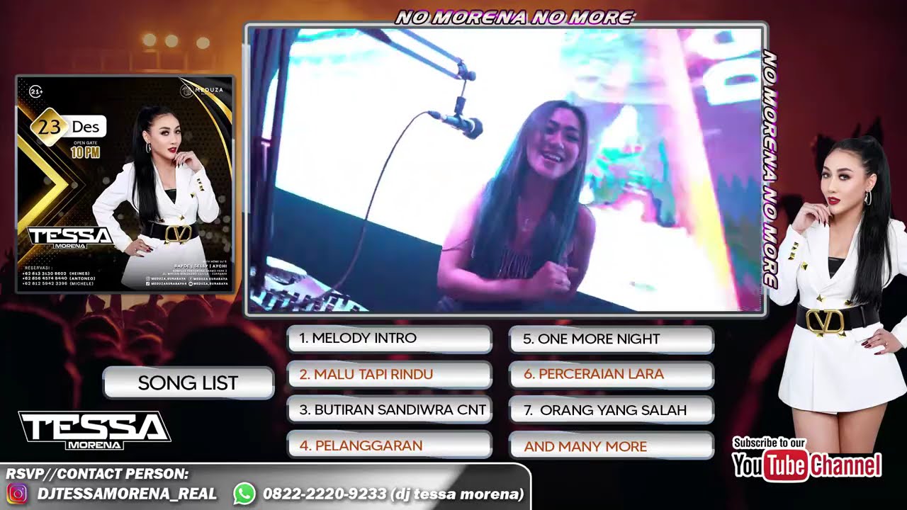 SPECIAL VIRAL FUNKOT MIXTAPE TERENAK MEDUZA CLUB SURABAYA BY DJ TESSA MORENA