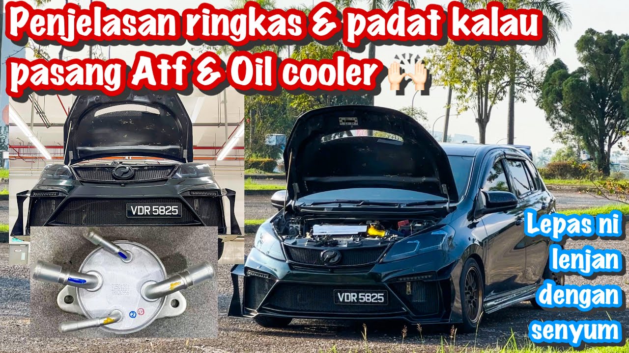 FULL REVIEW KENAPA PERLU PASANG GEARBOX & OIL COOLER? | PERODUA MYVI G3 1.3 | KUMIN GARAGE