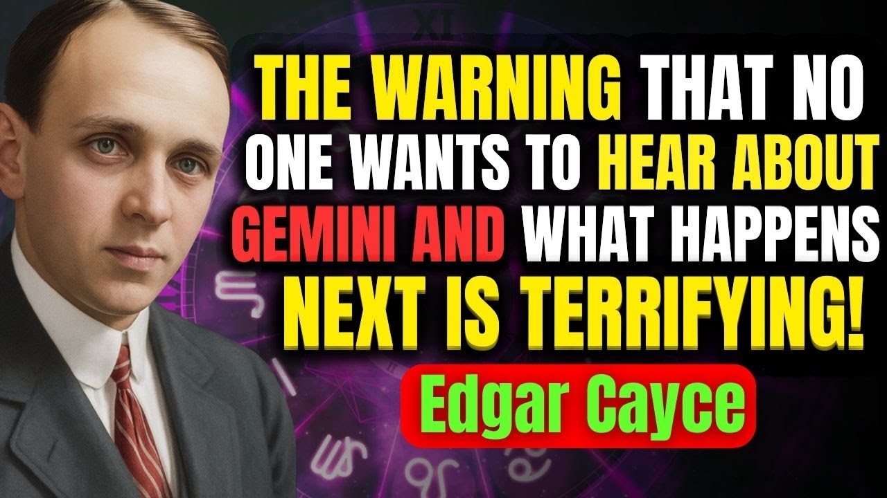 You Should Never Make a Gemini ♊ Jealous — 15 Dangerous Secrets Revealed by Edgar Cayce