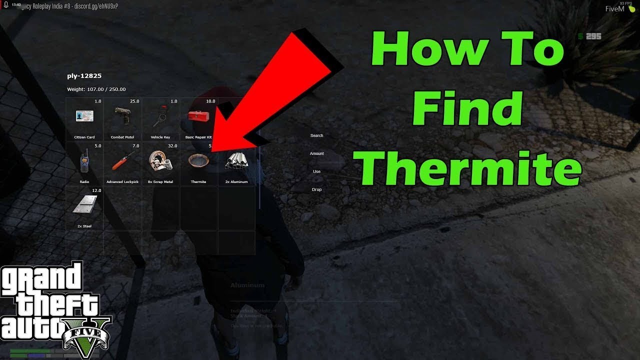 [NEW] How to find Thermite By doing Chop Shop in GTA 5 RP Indian Server | Sharaabi Gaming