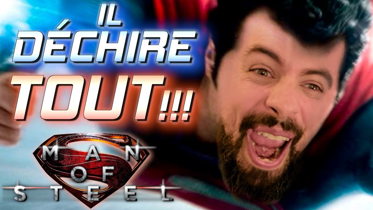 MAN OF STEEL : Vous allez le SENTIR PASSER !!!