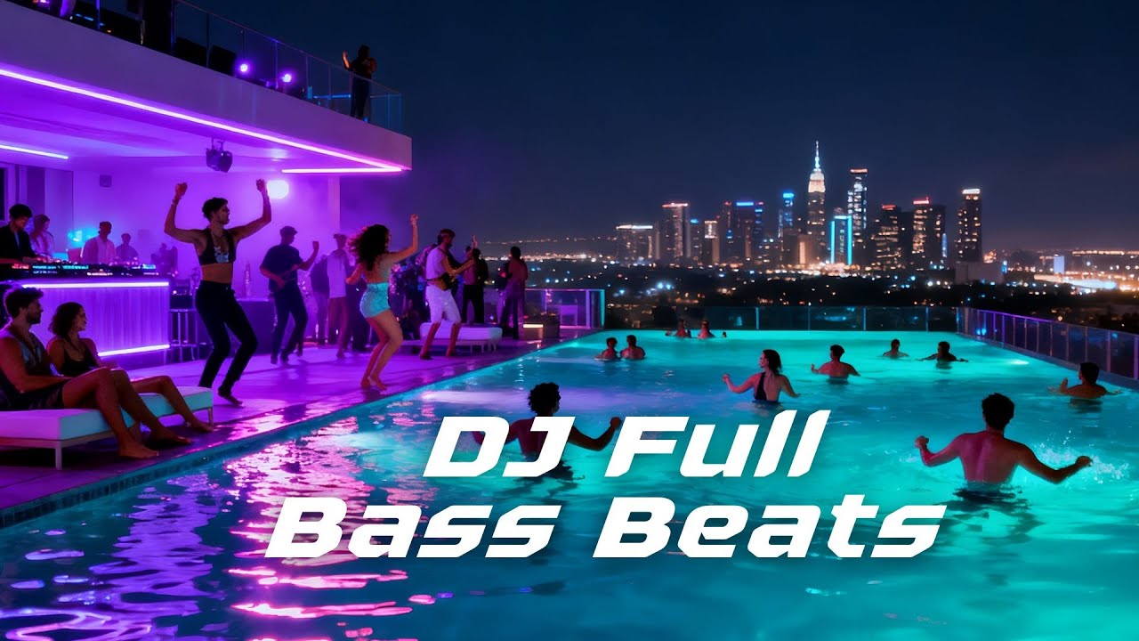Aqua Bass Party | DJ Full Bass Beats in a Poolside Atmosphere
