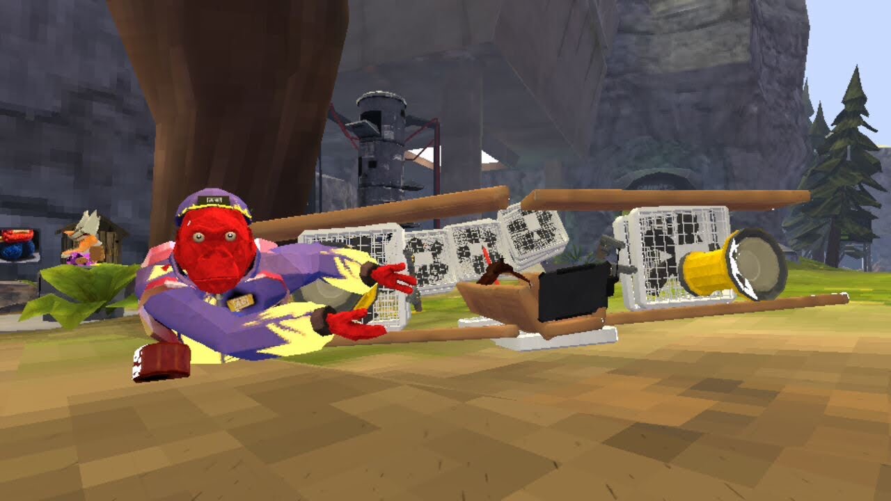I did a GOOP BUILDING competition in ANIMAL COMPANY 