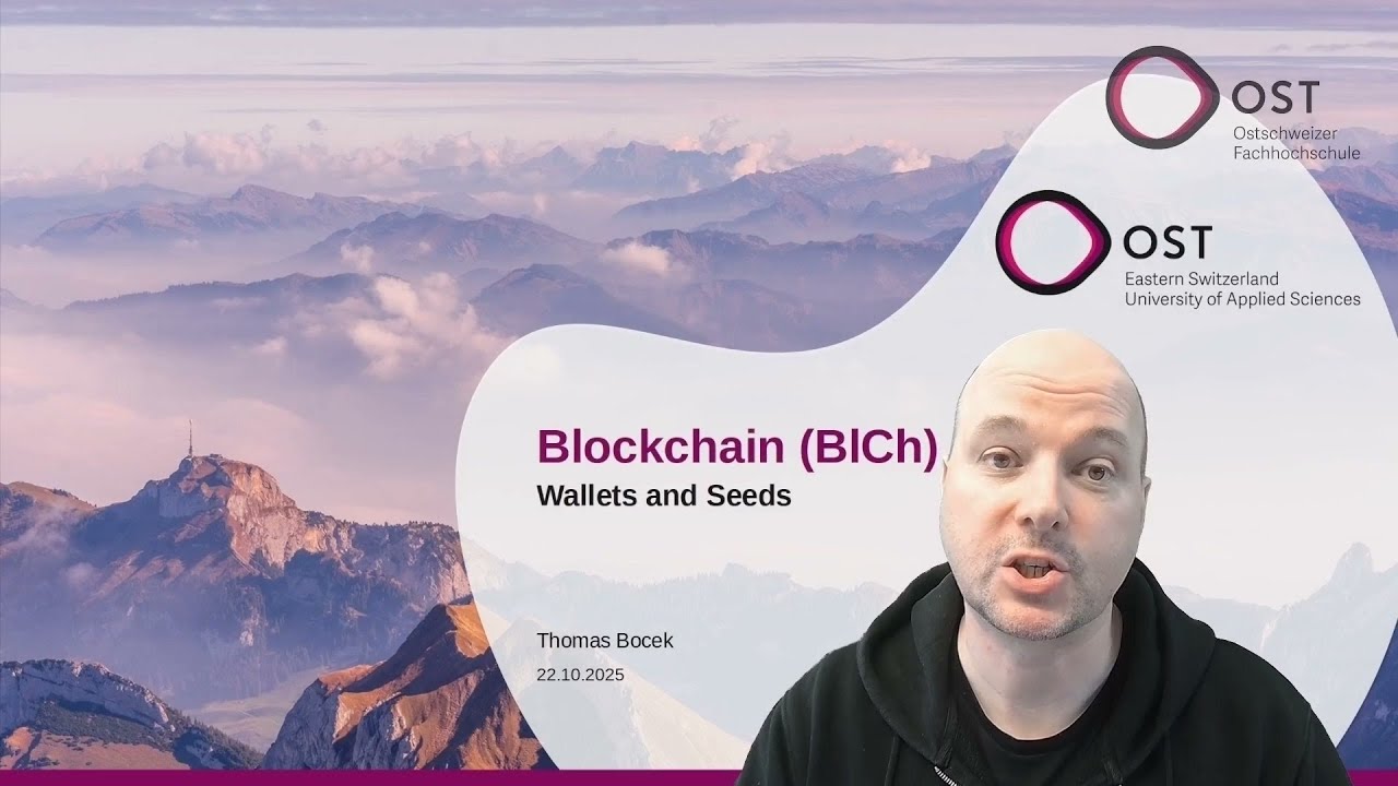 Blockchain Lecture - Wallets and Seeds