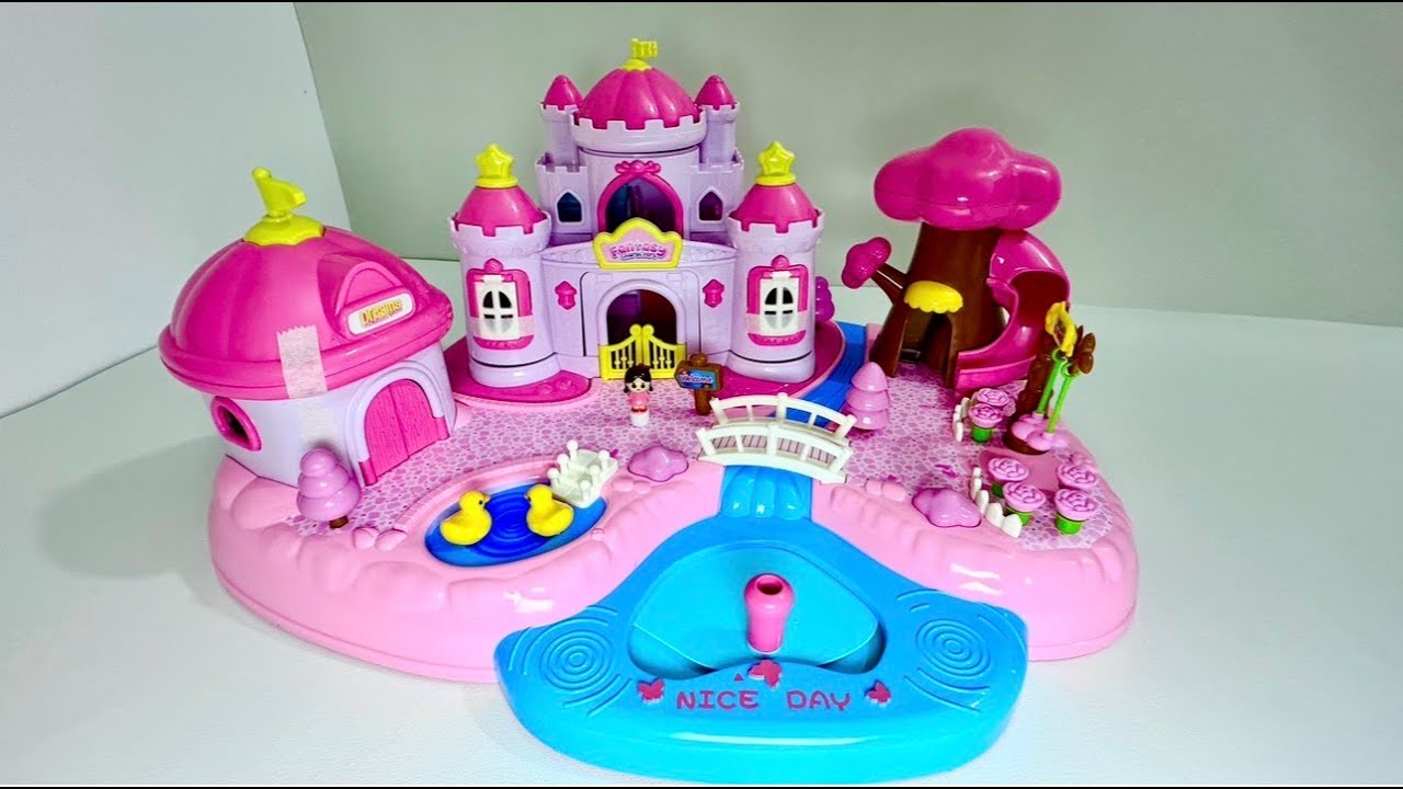 7 minutes Magical magnetic surprise castle toy, 🌈Satisfying Unboxing ⭐️|ASMR