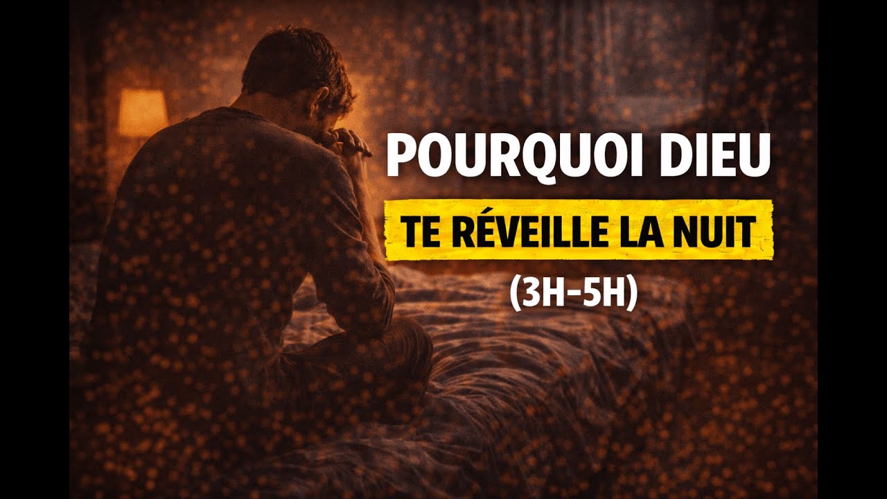 Pourquoi Dieu te réveille toujours entre 3h et 5h du matin