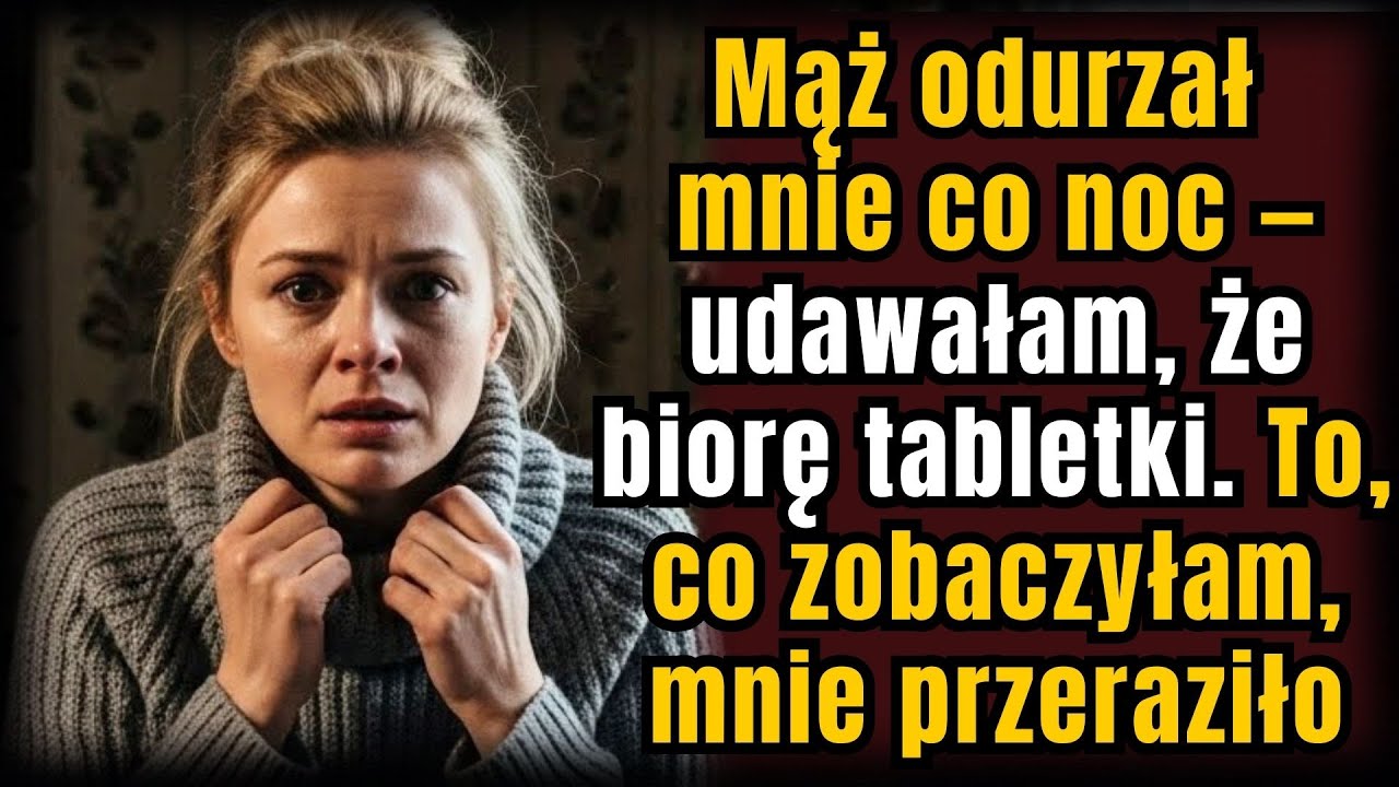 Mąż odurzał mnie co noc — udawałam, że biorę tabletki. To, co zobaczyłam, mnie przeraziło