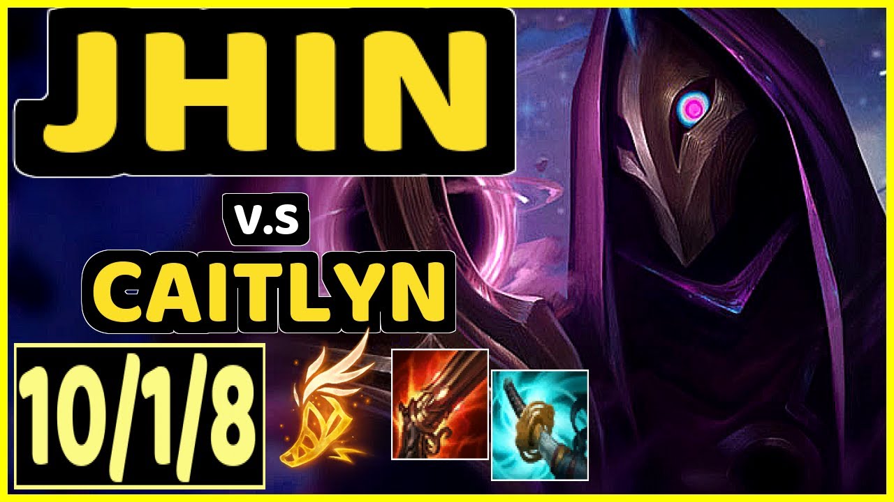 REKKLES (JHIN) vs CAITLYN - 10/1/8 KDA BOTTOM ADC CHALLENGER GAMEPLAY - EUW
