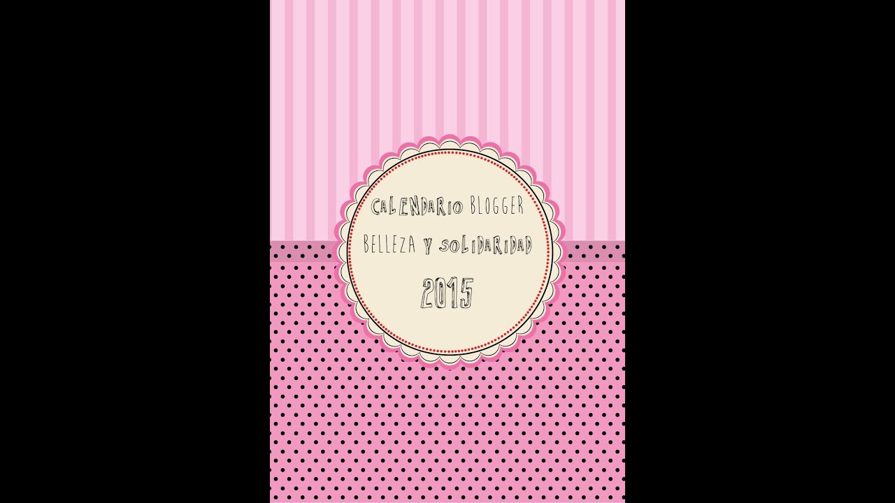 Calendario Blogger 
