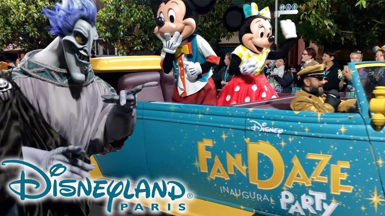 Most Disney Characters Ever Seen in a Disney Parade - MULTICAM Fandaze 2018