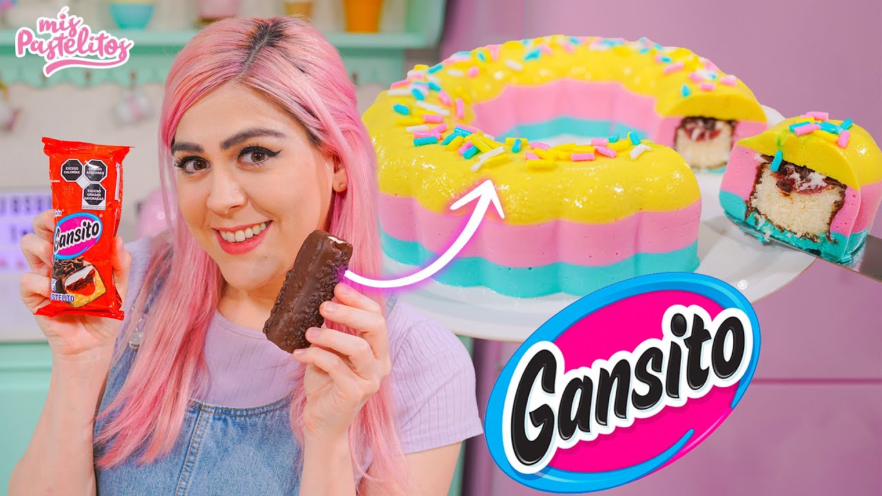 GELATINA DE GANSITO ENCAPSULADO | MIS PASTELITOS