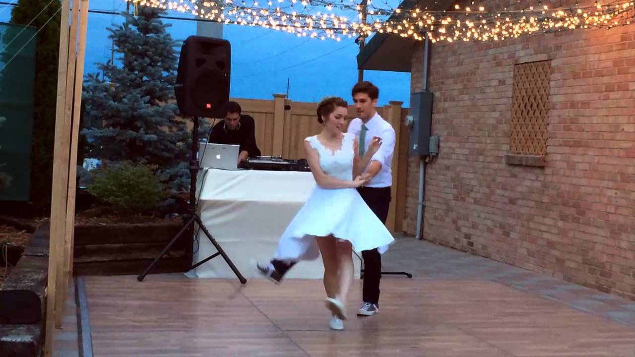 Lindy Hop Swing Wedding Dance