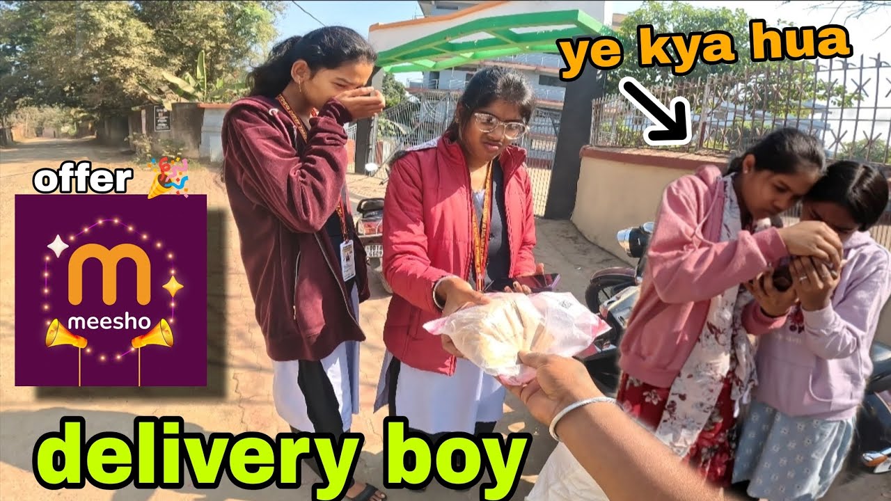 Meesho delivery boy || Meesho delievery || Delivery boy life || #delivery #amit06 #vlog