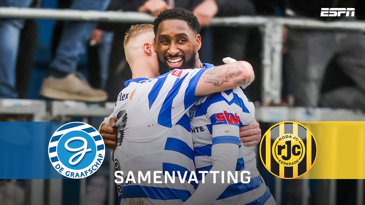 Schitterend ZONDAGSSCHOT Jeffry Fortes! 💥 | Samenvatting De Graafschap - Roda JC