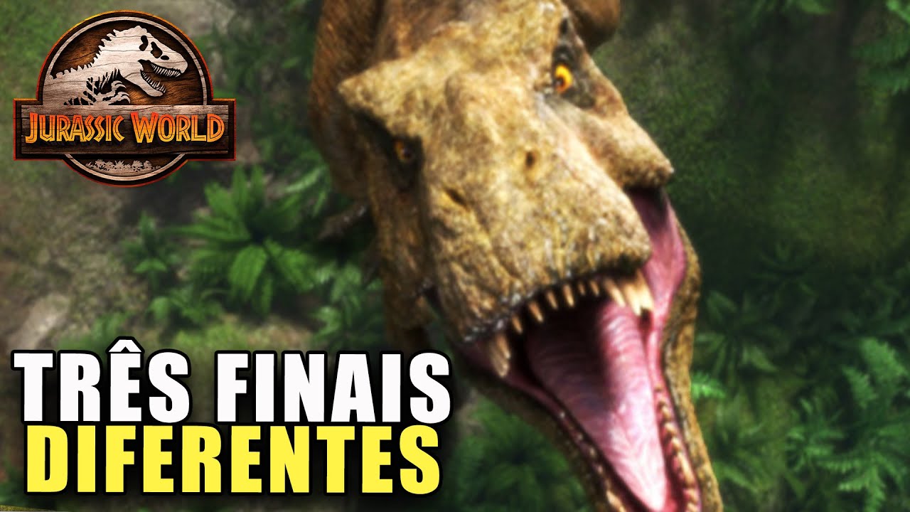 Faça até 3 FINAIS I Episódio Interativo de Jurassic World Acampamento Jurássico