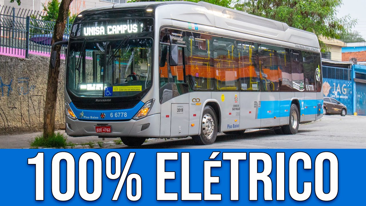 Ônibus 100% Elétrico BYD Marcopolo Torino Low Entry da Transwolff