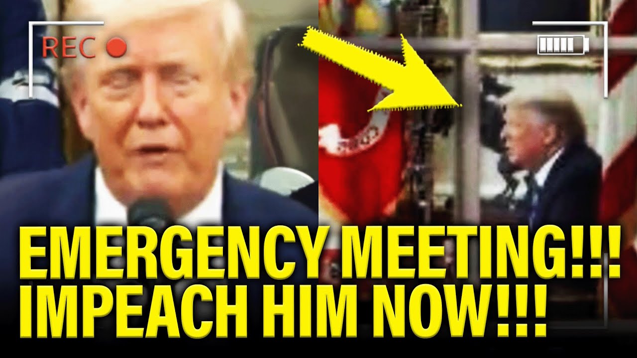 Trump calls EMERGENCY MEETING over IMPEACHMENT FEARS