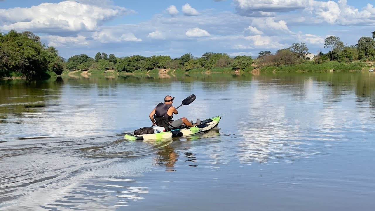 TESTEI O CAIAQUE BARRACUDA EVOLUTION NA PESCARIA NO RIO DAS VELHAS @GustavoHill