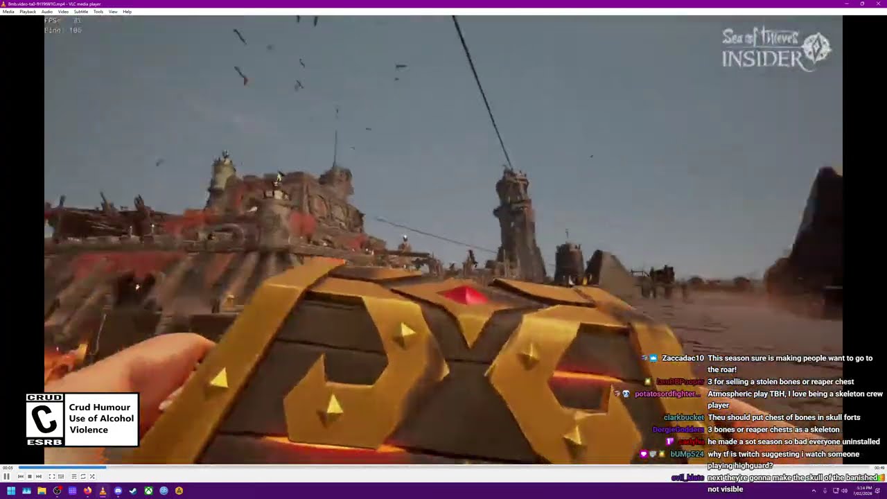 Crudstream Feb 7th SOT RANT SATURDAY CURSE EDITION + rdr2 chaos mod playthrough