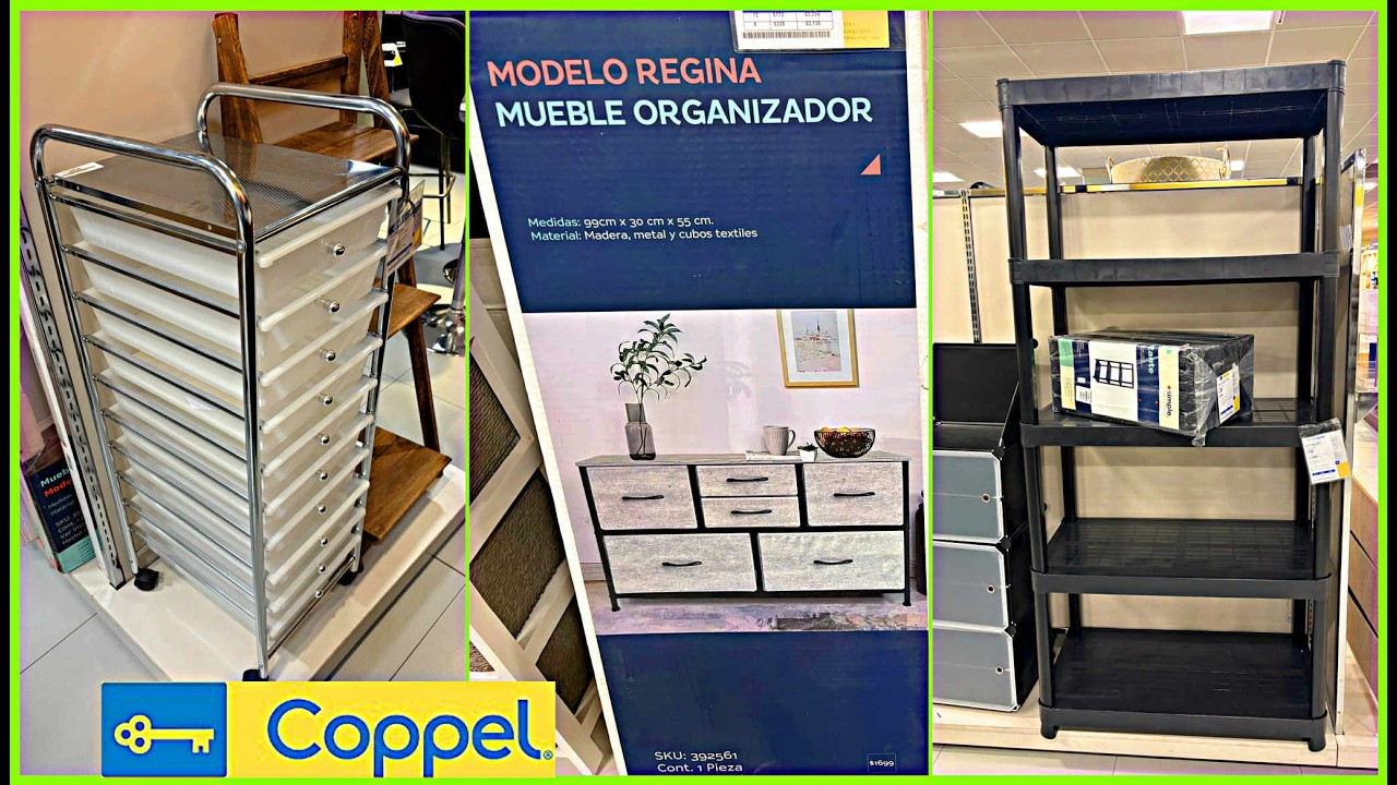 MUEBLES ORGANIZADORES EN COPPEL 🤑💙