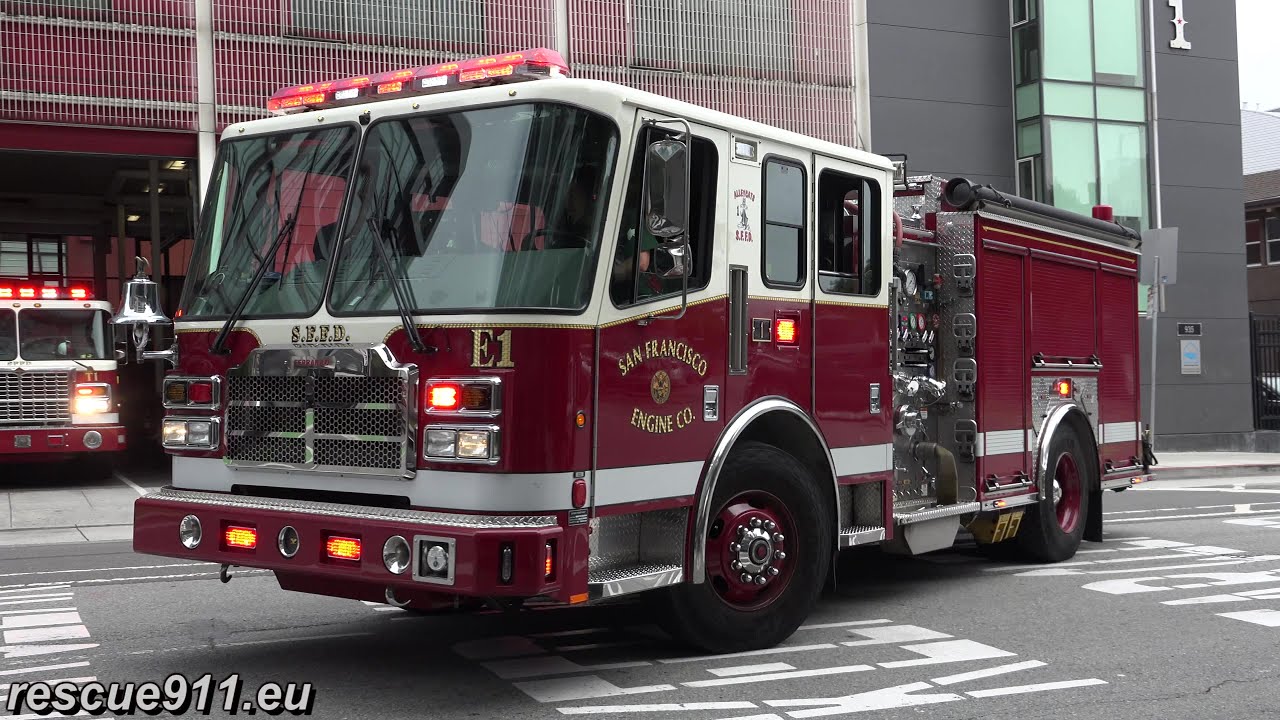 [San Francisco] Engine 1 & Truck 1 SFFD