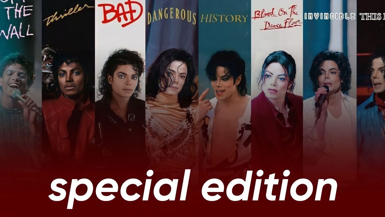 ''Special Edition'' Evolución álbum Michael Jackson - Evolución musical (Isósceles)