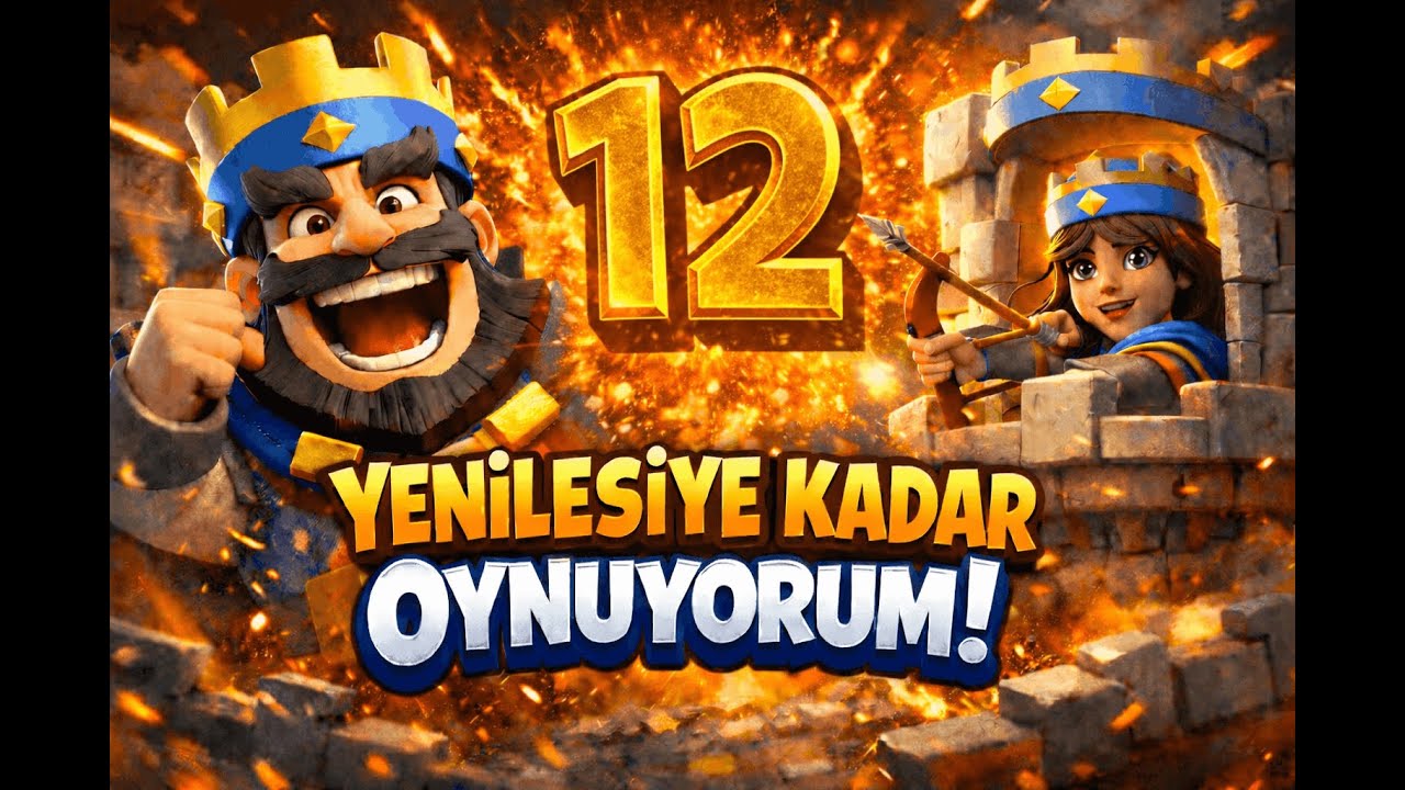 Kaybedene Kadar Clash Royale Oynuyorum (12)