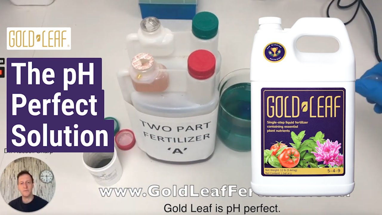Gold Leaf Fertilizer: The pH Perfect Solution