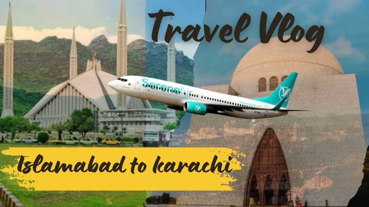 First time flying from Islamabad to Karachi | serene air review | first experience | travel vlog