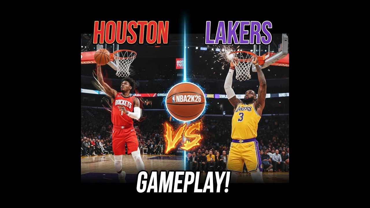 NBA2K26 1ST QTR PC GAMEPLAY (HOU VS LAL) 1440P ULTRA REALISTIC GRAPHICS