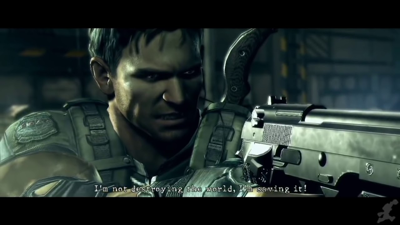 Resident Evil 5 All Wesker Fight Scenes