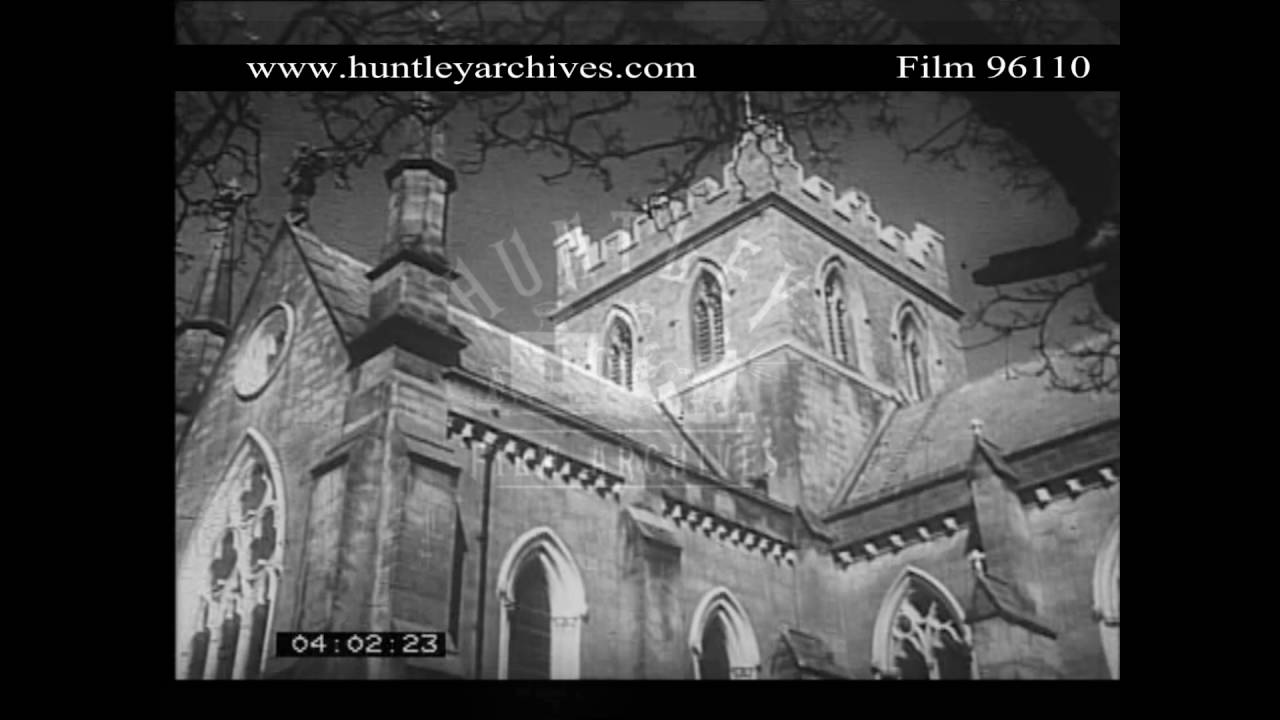 Armagh in the 1950's.  Archive film 96110